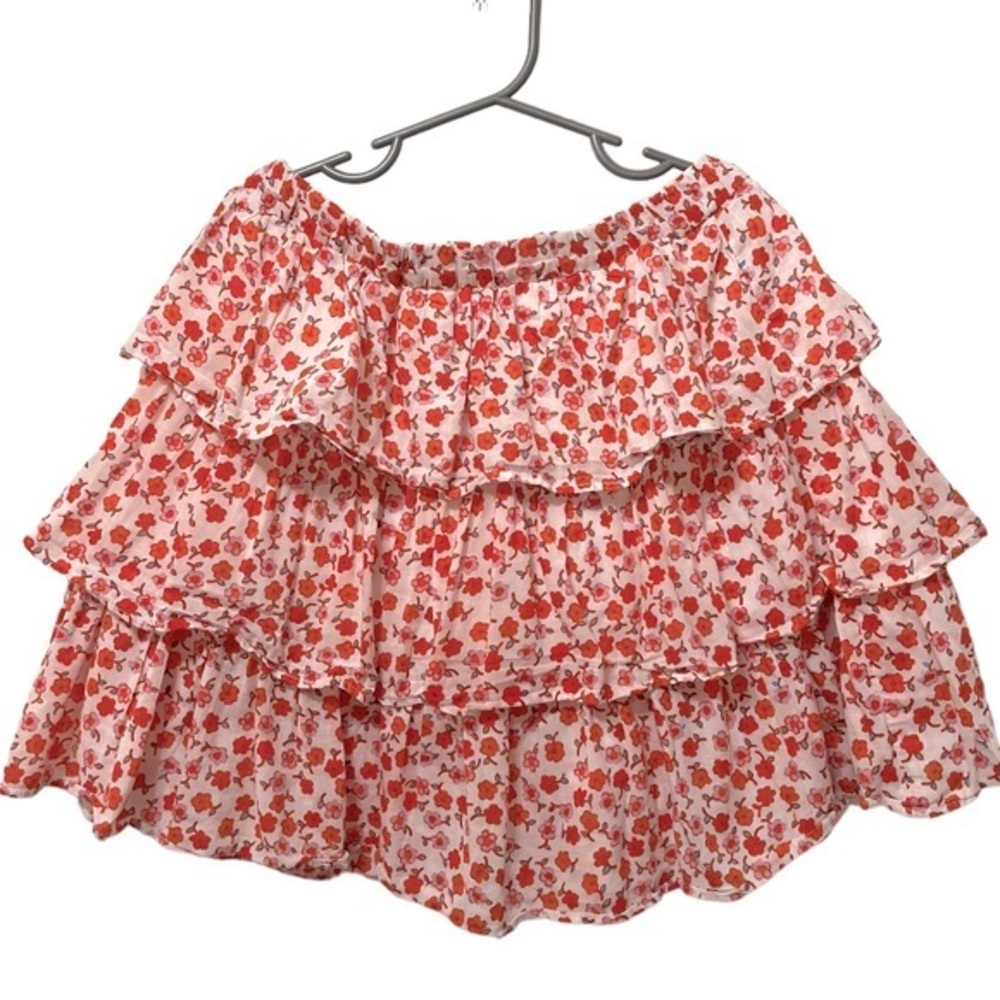 Crewcuts J Crew Girls Floral Print Skirt